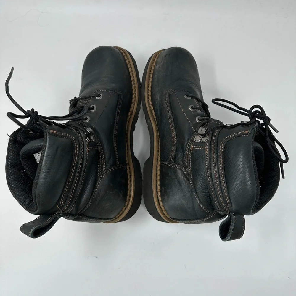 Lehigh 5160 Men's Waterproof Construction Work Steel Toe Boots Black Men's 10M
